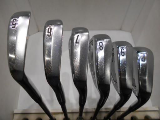 【中古】 ダンロップ SRIXON ZX5 Mk II 6S アイアンセット IR SteelFiber i80cw (フレックスS) メンズ 男性用 右利き 右用 Cランク ゴルフクラブ