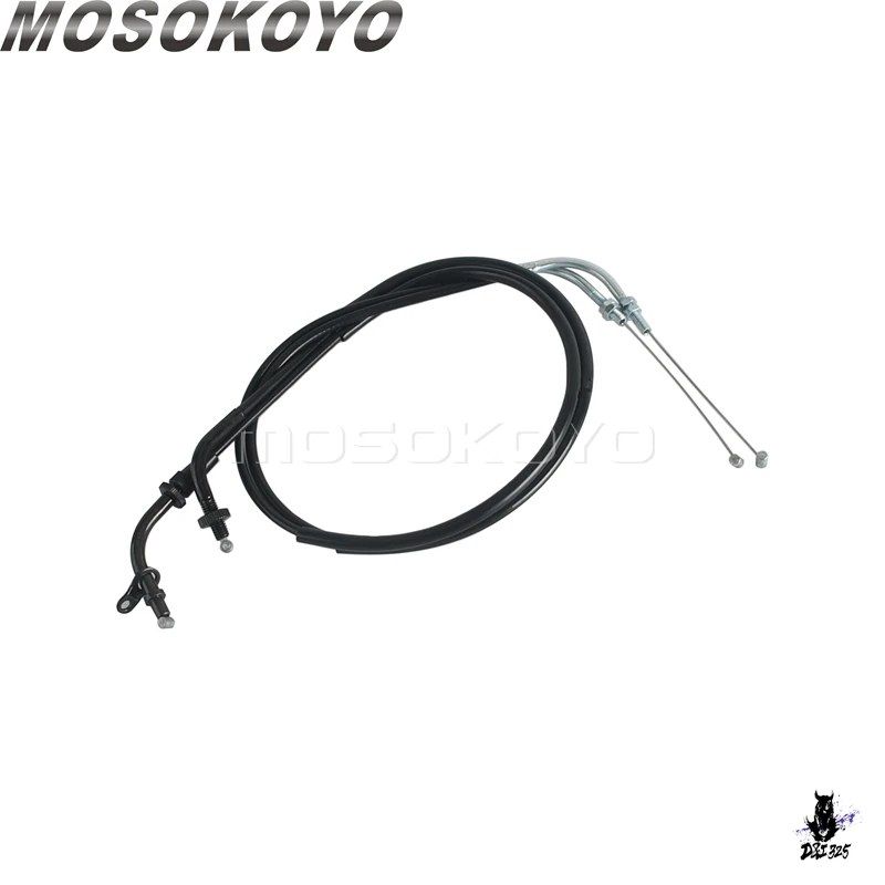 ヤマハ V-Star XVS400/XVS650 ドラッグスター DS400/DS650 用 スロットルケーブル 87cm