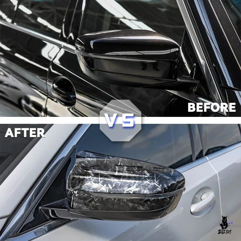 BMW 3/4/5/7/8シリーズ G20/G21/G30/G11/G12 サイドミラーカバートリム