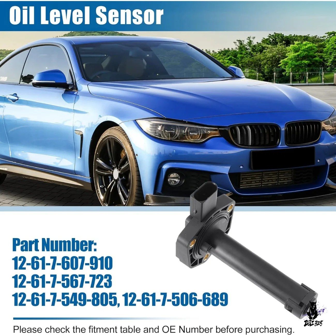 BMW 128I/135I/323I/325XI/328I/330I/335I 用 オイルレベルセンサー 12617607910 126175 6,992円