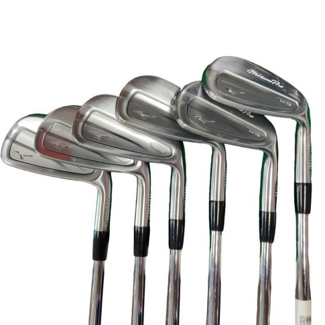 【中古】 ミズノ Mizuno Pro M-13 6S アイアンセット IR Dynamic Gold 105 (フレックスS) メンズ 男性用 右利き 右用 Cランク ゴルフクラブ