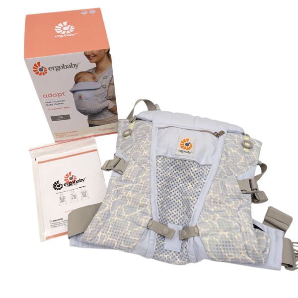Ergobaby / エルゴベビー ◆ADAPT SoftFlex アダプト ソフトフレックス ホリデーブルー 抱っこ紐 子供用品【中古】
