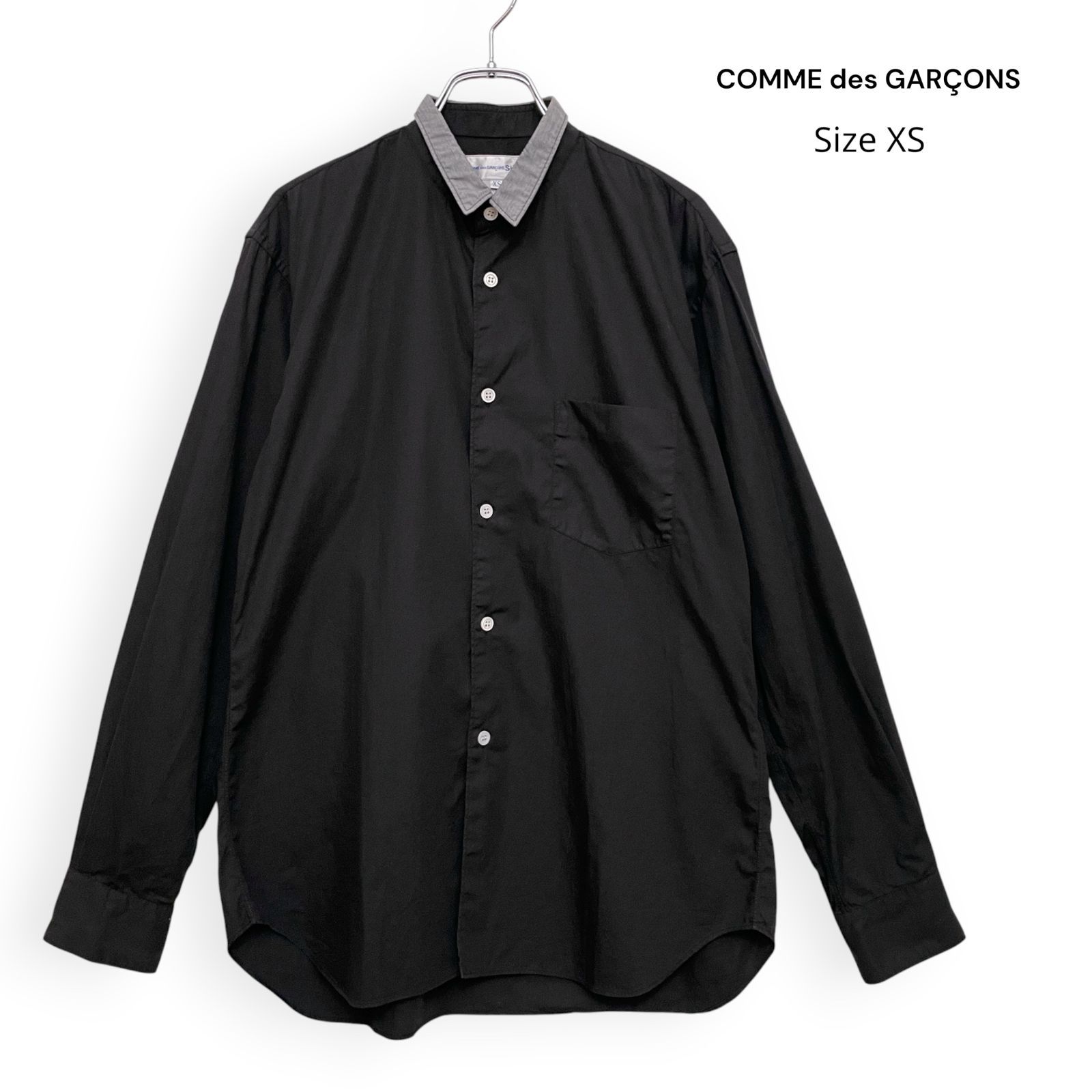 COMME des GARCONS SHIRT コムデギャルソン フランス製 長袖 シャツ SizeXS /R26474