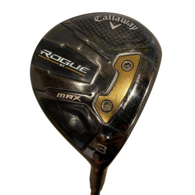 【中古】 キャロウェイ ROGUE ST MAX 3W フェアウェイウッド FW VENTUS 5 for CW(ROGUE ST FW) (フレックスS) メンズ 男性用 右利き 右用 Cランク ゴルフクラブ