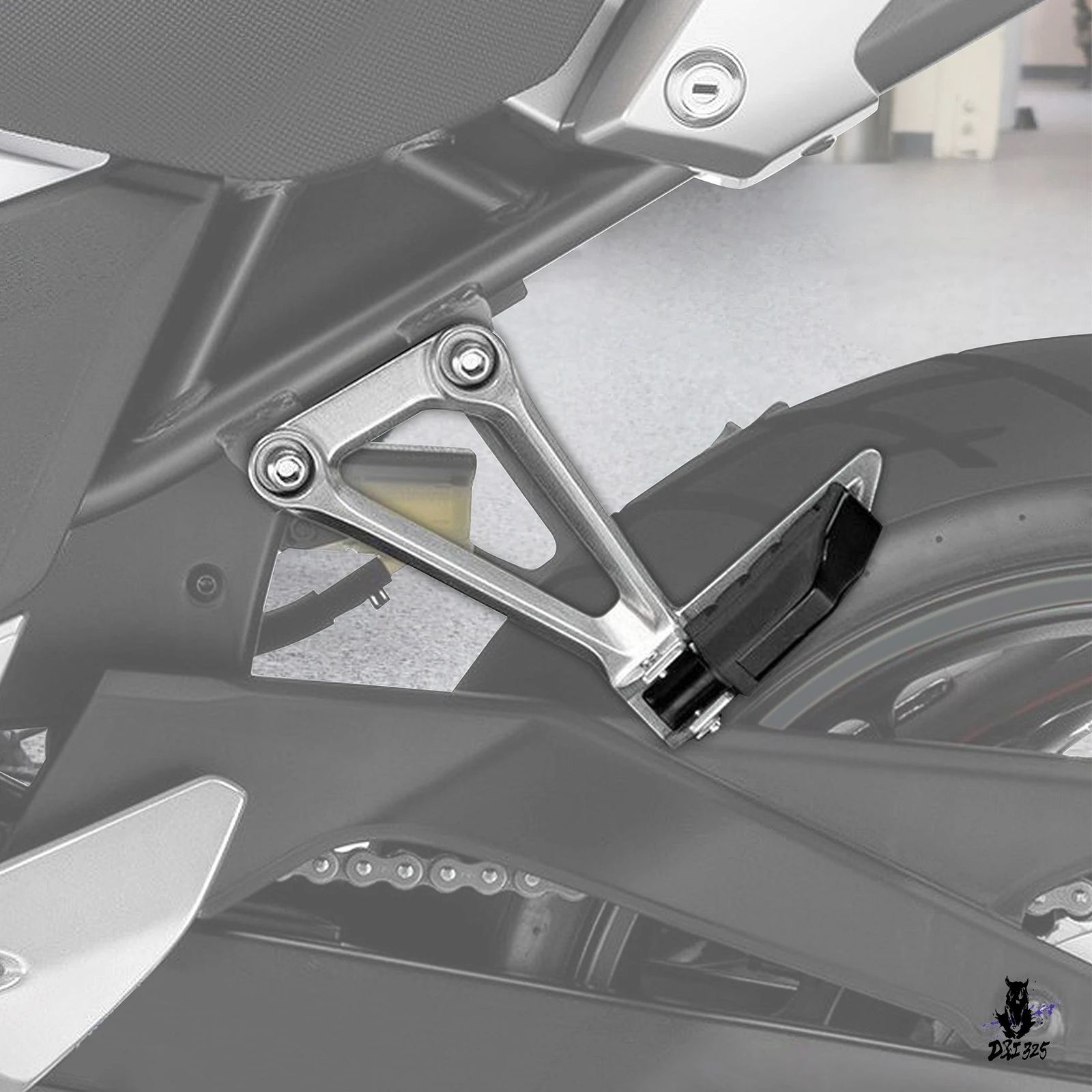 ホンダ CBR500R/CB500F/X 用 リアフットペグ マウントブラケット 2013-2016