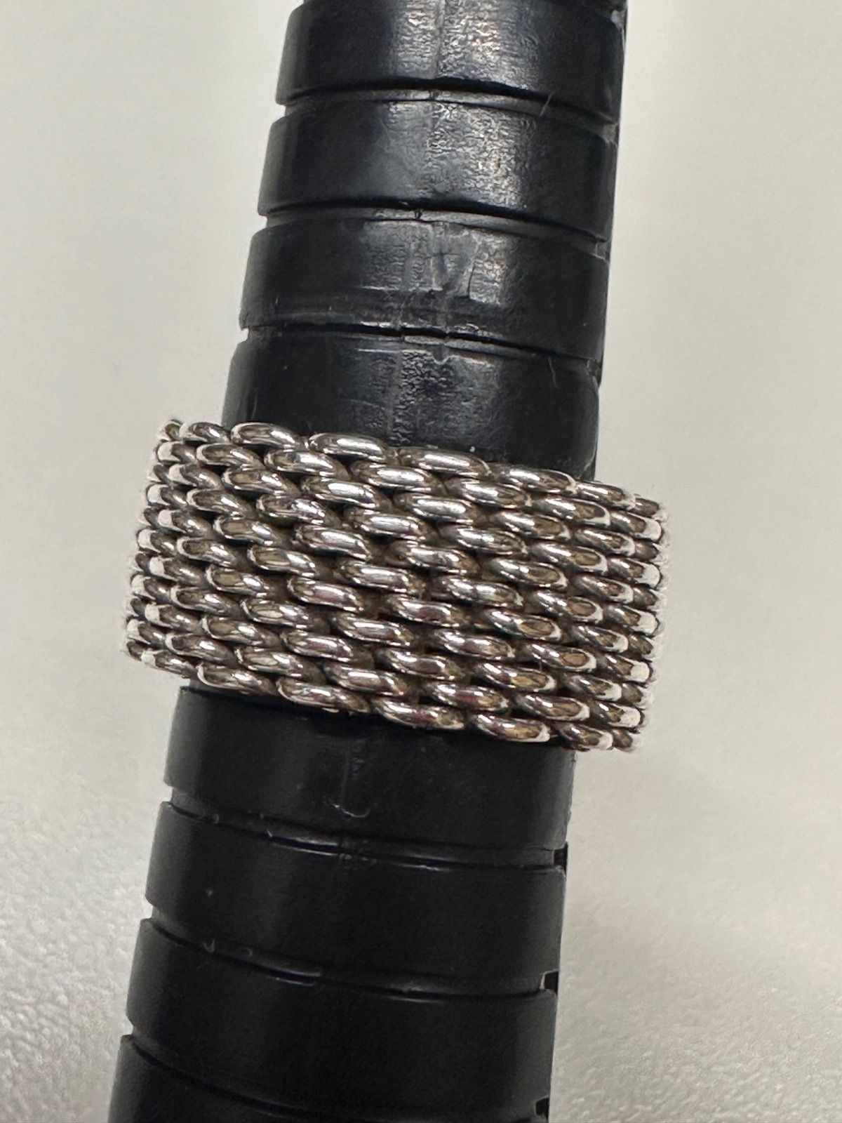 Tiffany & Co. シルバー925サマセット メッシュリング 14号 - メルカリ