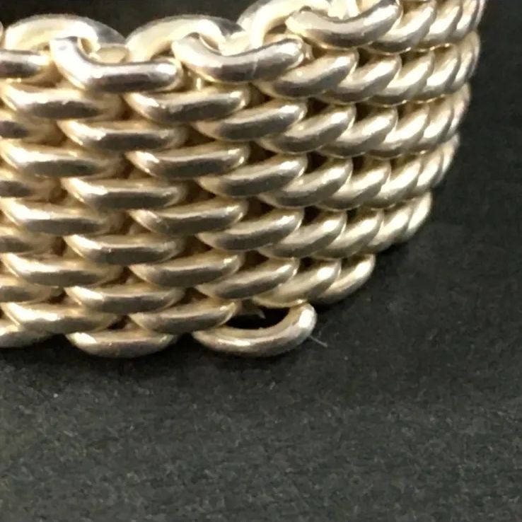 Tiffany & Co. シルバー925サマセット メッシュリング 14号 - メルカリ