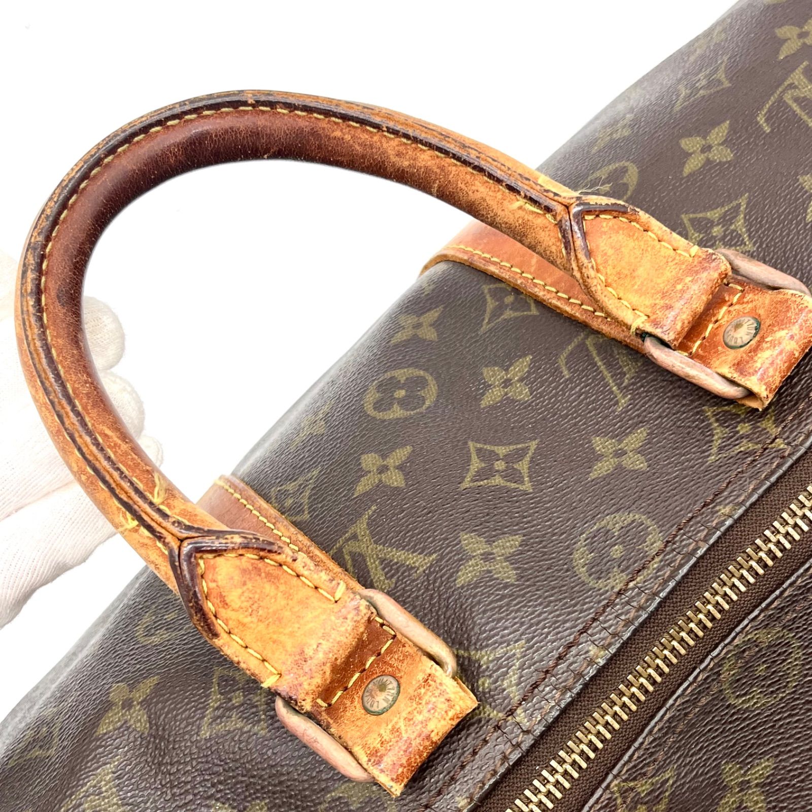 LOUIS VUITTON ルイヴィトン モノグラム キーポル50 ボストンバッグ