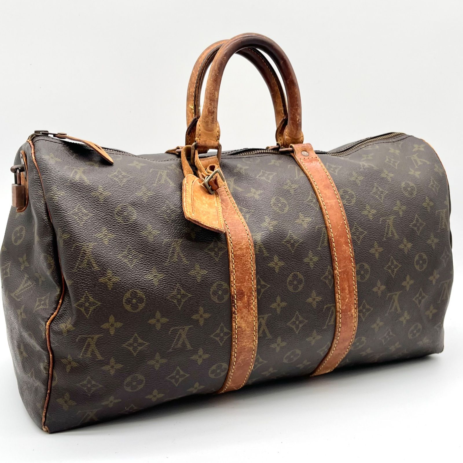 LOUIS VUITTON ルイヴィトン モノグラム キーポル50 ボストンバッグ