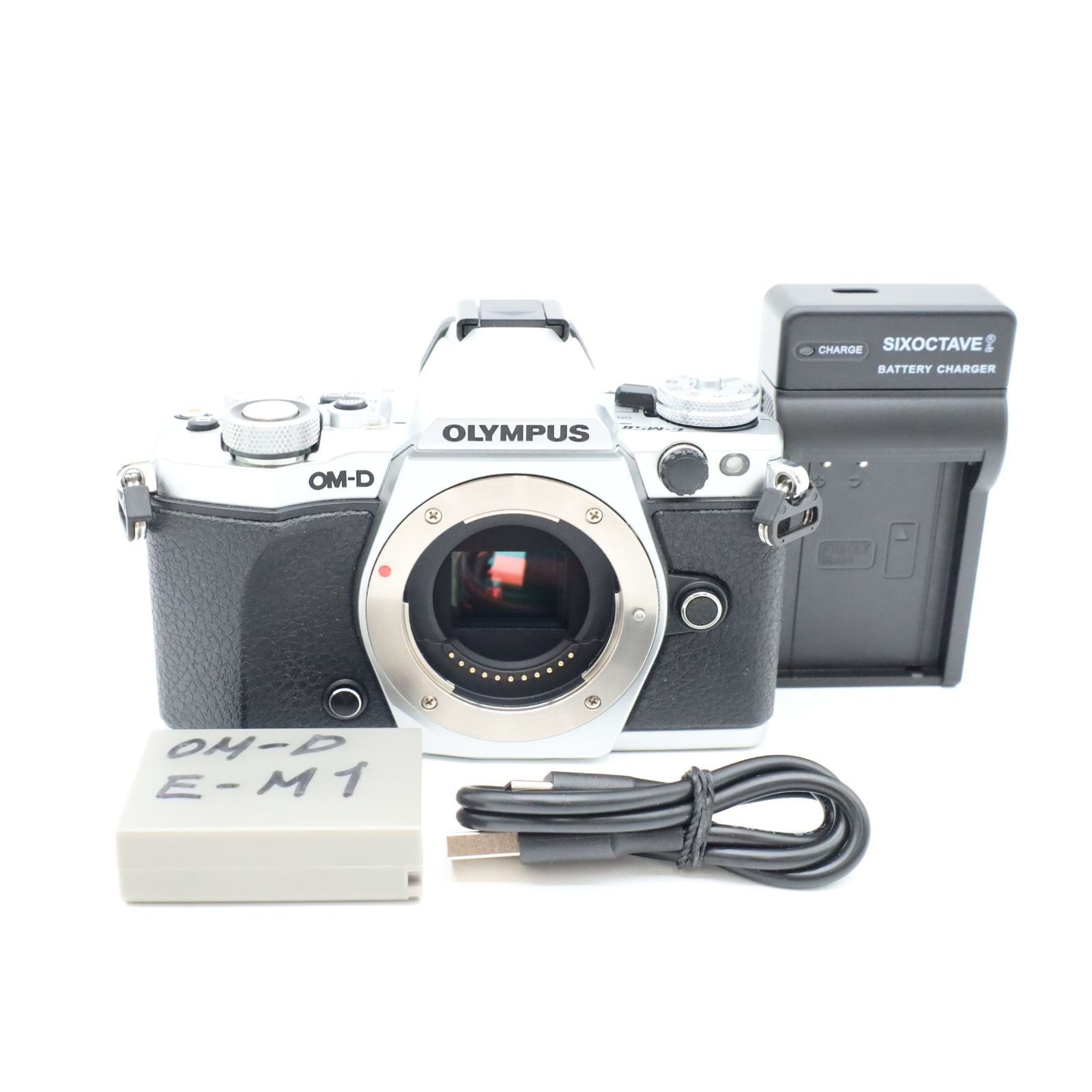 OLYMPUS OM-D E-M5 Mark II ボディ ミラーレス シルバー 動作確認済