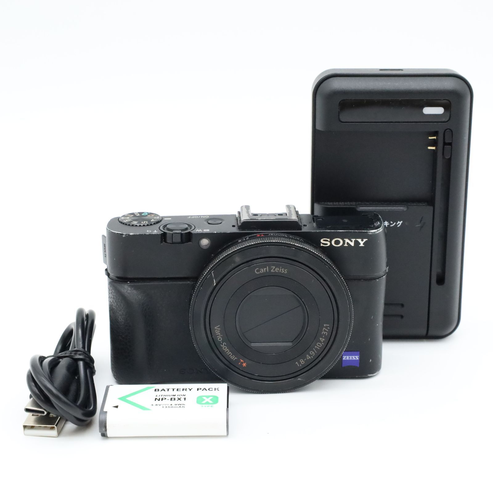 SONY Cyber-shot DSC-RX100M2 コンパクトデジタルカメラ 1.0型センサー ブラック 動作確認済 ソニー #S028015