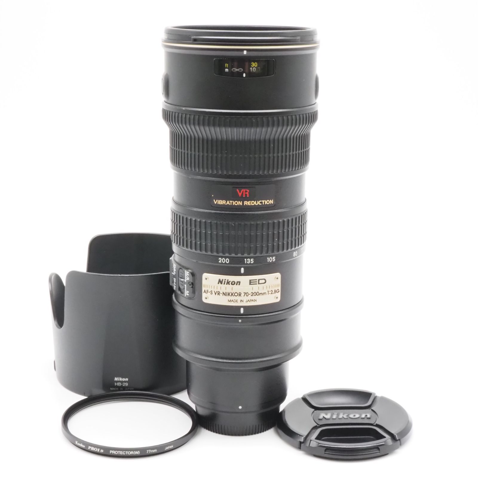 Nikon AF-S VR ED 70-200mm F2.8G IF 望遠 ズーム レンズ Fマウント 動作確認済 ニコン #S027016