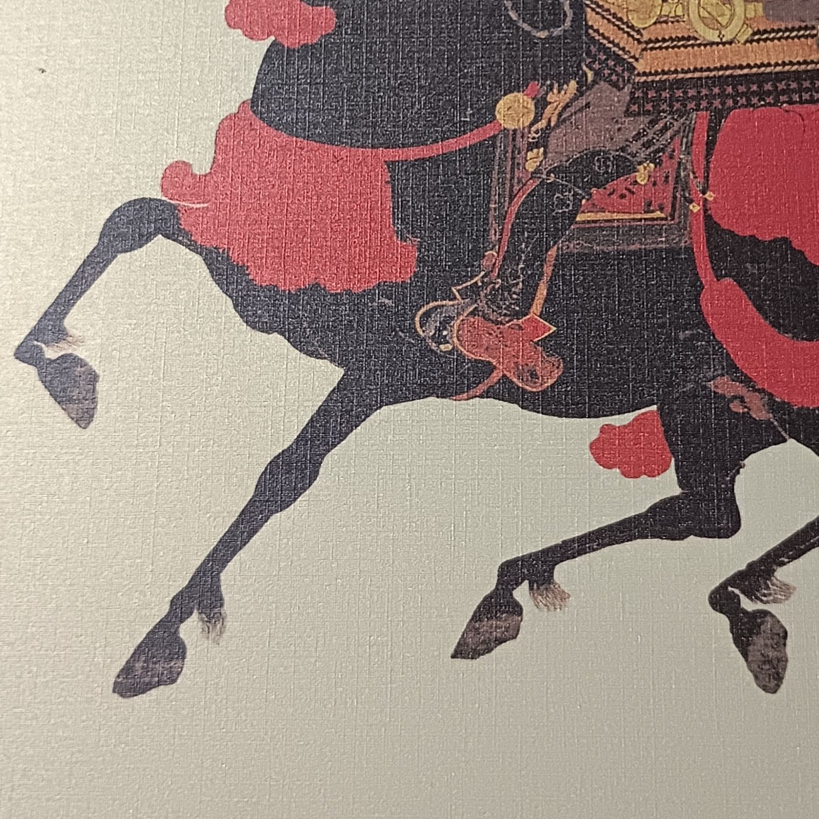 色紙アート 騎馬武者 南北朝時代 甲冑武者 足利尊氏 高師直（409