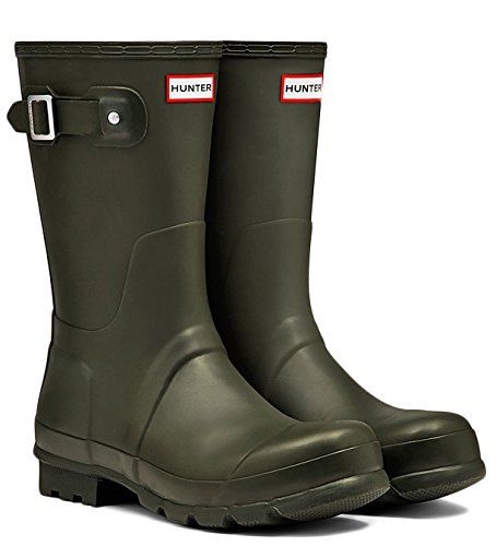 [ハンター] Original Short Rain Boots MFS9000RMA メンズ DOV：ダークオリーブ UK9（28.0cm）
