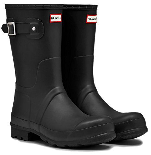 [ハンター] Original Short Rain Boots MFS9000RMA メンズ BLK：ブラック UK9（28.0cm）