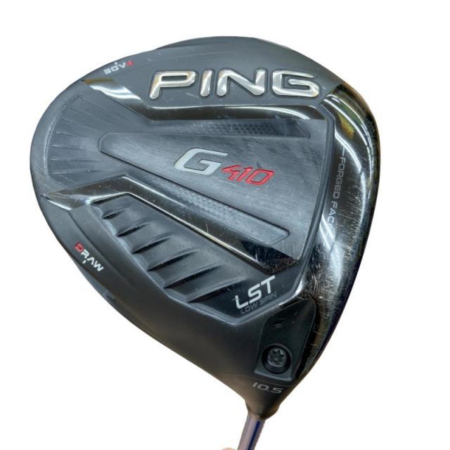 【中古】 ピン G410 LST 10.5° ドライバー DR 純正特注シャフト (フレックスX) メンズ 男性用 右利き 右用 Cランク ゴルフクラブ