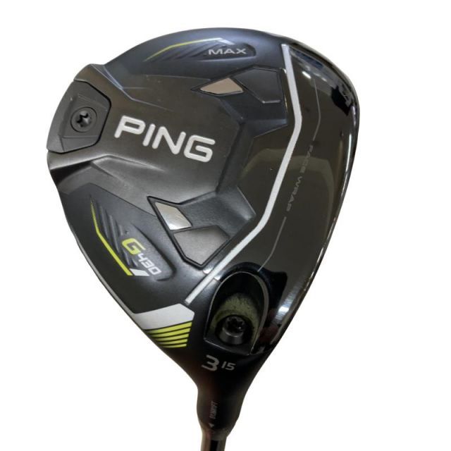 【中古】 ピン G430 MAX 3W フェアウェイウッド FW 純正特注シャフト (フレックスS) メンズ 男性用 右利き 右用 Cランク ゴルフクラブ