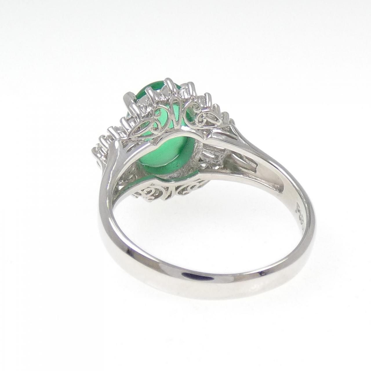 PT900 エメラルド リング 1.69CT - メルカリ
