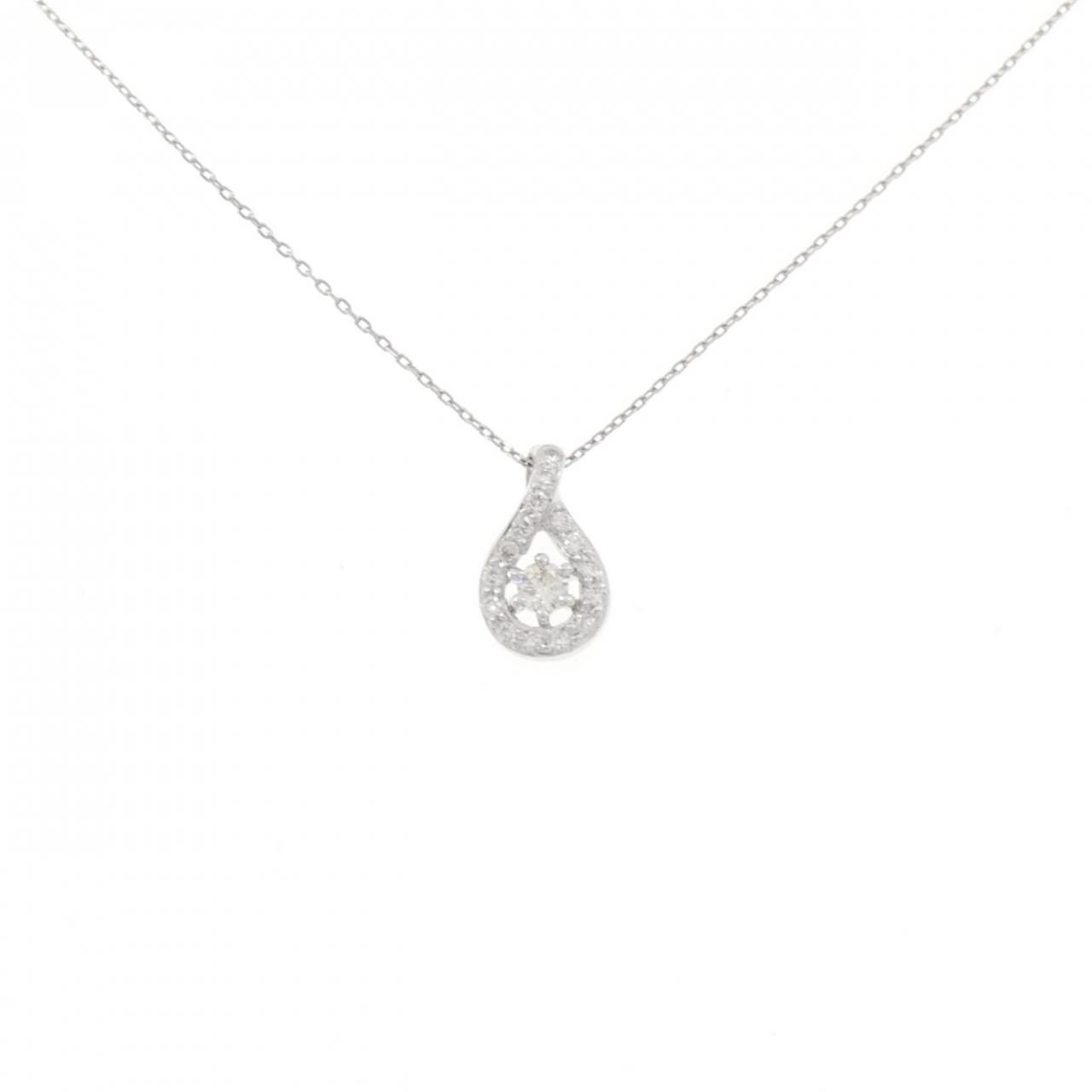 PT900/PT850 ダイヤモンド ネックレス 0.15CT