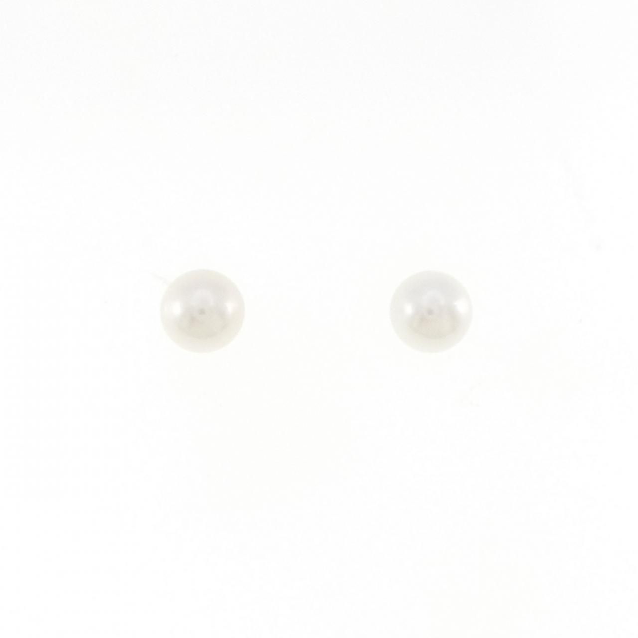 K18YG アコヤパール ピアス 5.3mm