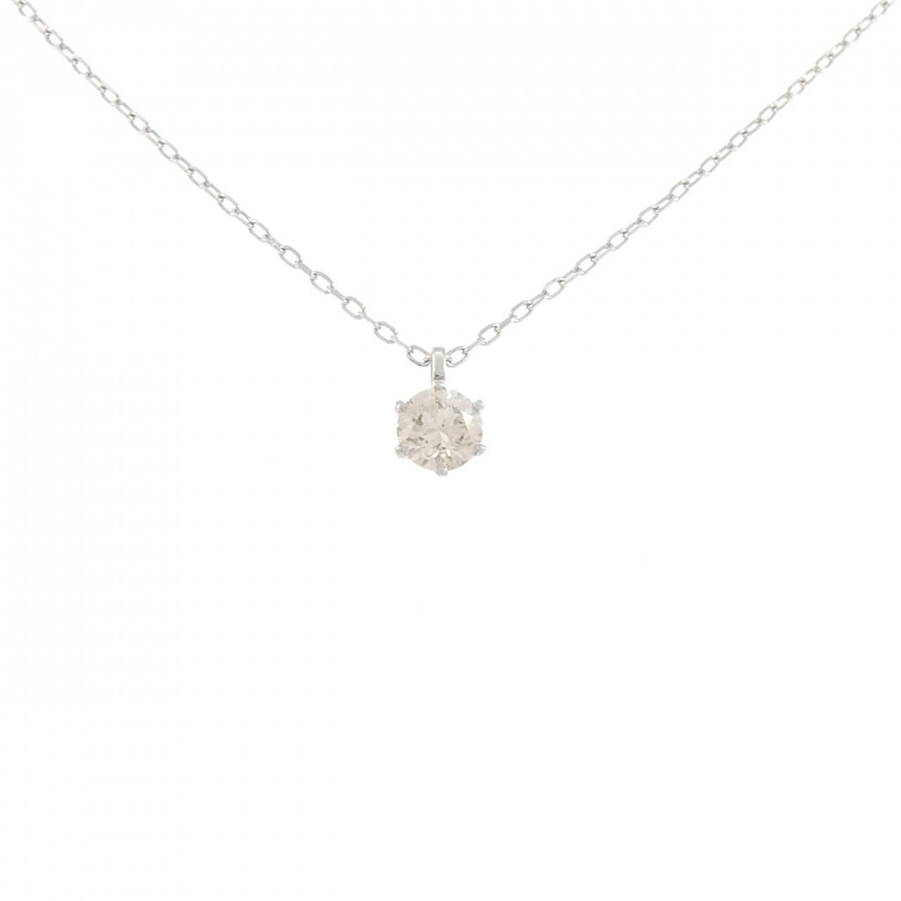 純PT/PT850 ソリティア ダイヤモンド ネックレス 0.564CT 48,360円