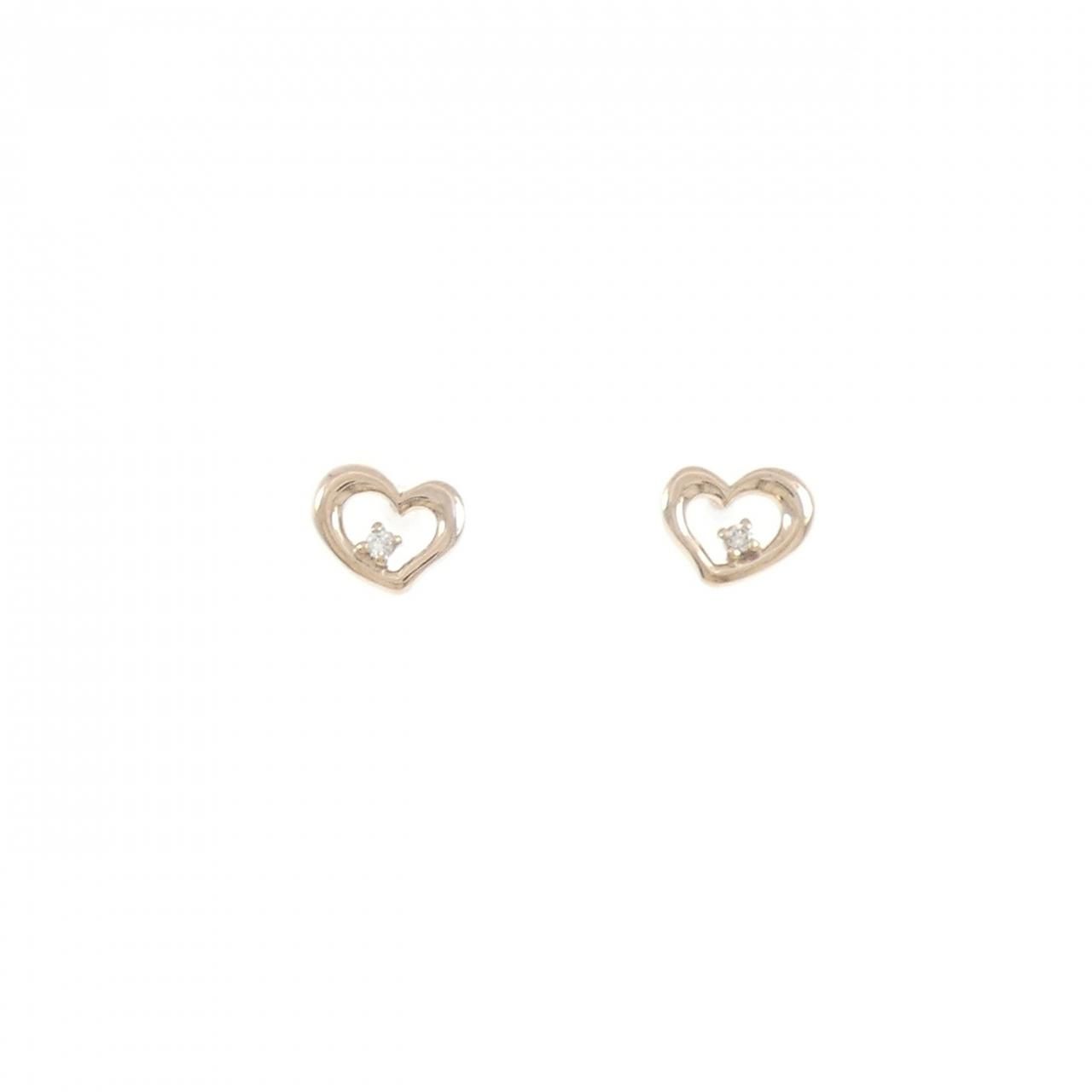 サマンサティアラ ダイヤモンド ピアス 0.02CT