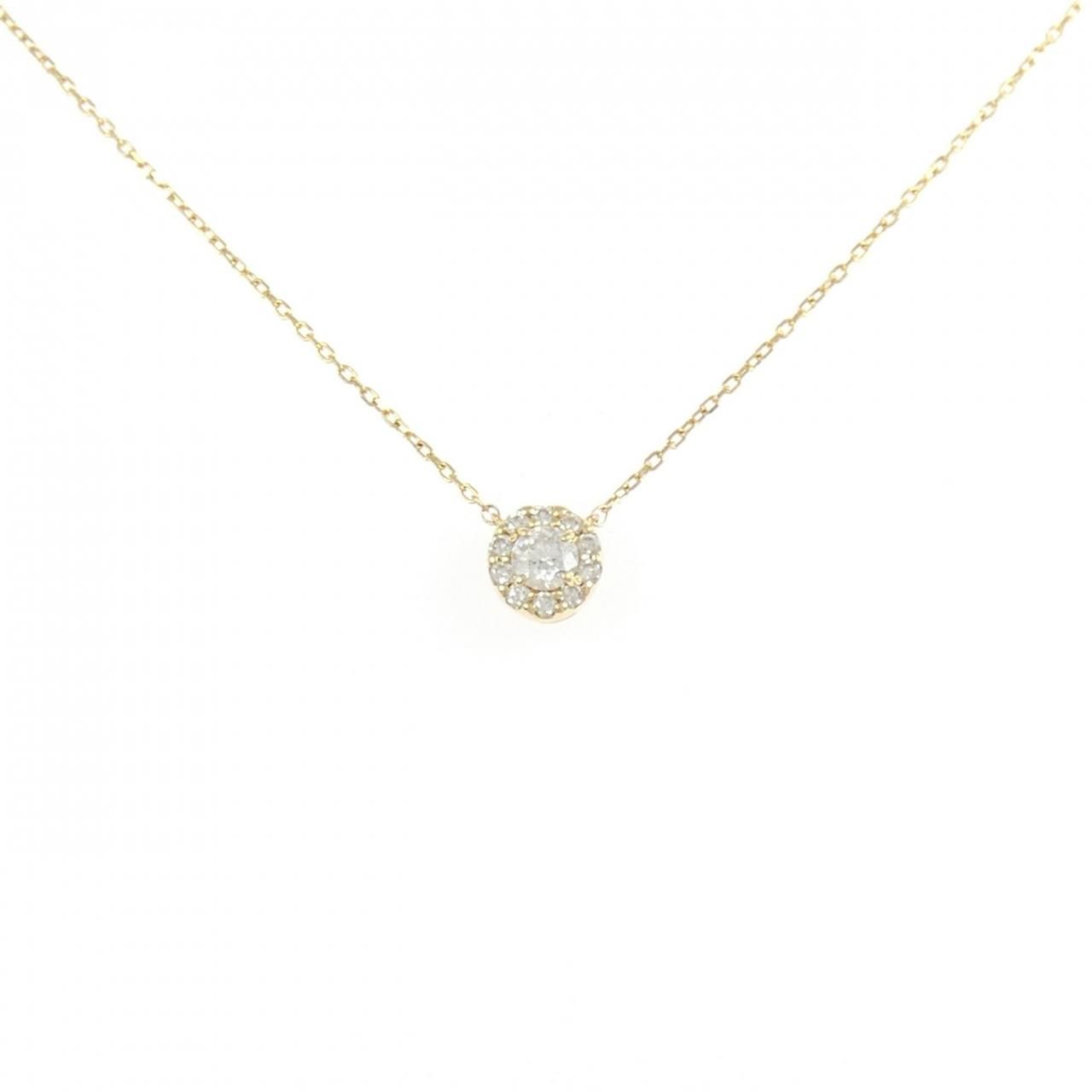 ヴァンドーム ダイヤモンド ネックレス 0.12CT