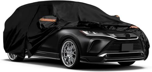 車 カバー ハリアー XU60 XU80系 2013-現行 ボディカバー 厚手 裏起毛 黄砂対策 防水防塵防輻射紫外線 車種専用 弾力な防風ロープ付き 四季対応 品質保証 ブラックAR ed801f1e