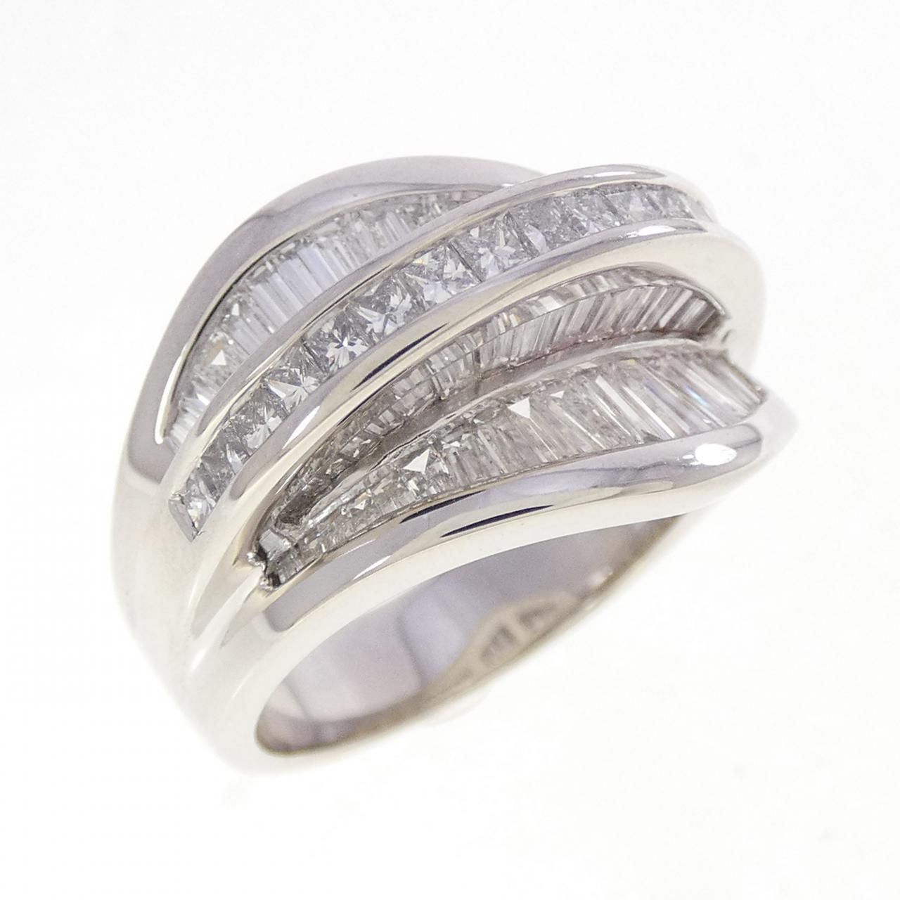 PT900 ダイヤモンド リング 2.00CT