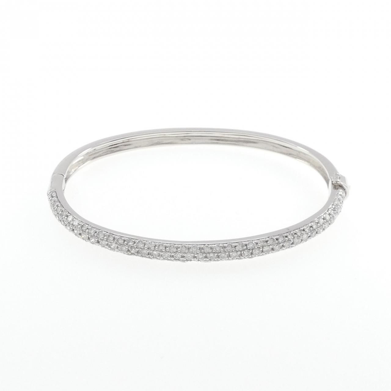 PT900/K14WG ダイヤモンド バングル 2.00CT 337,770円