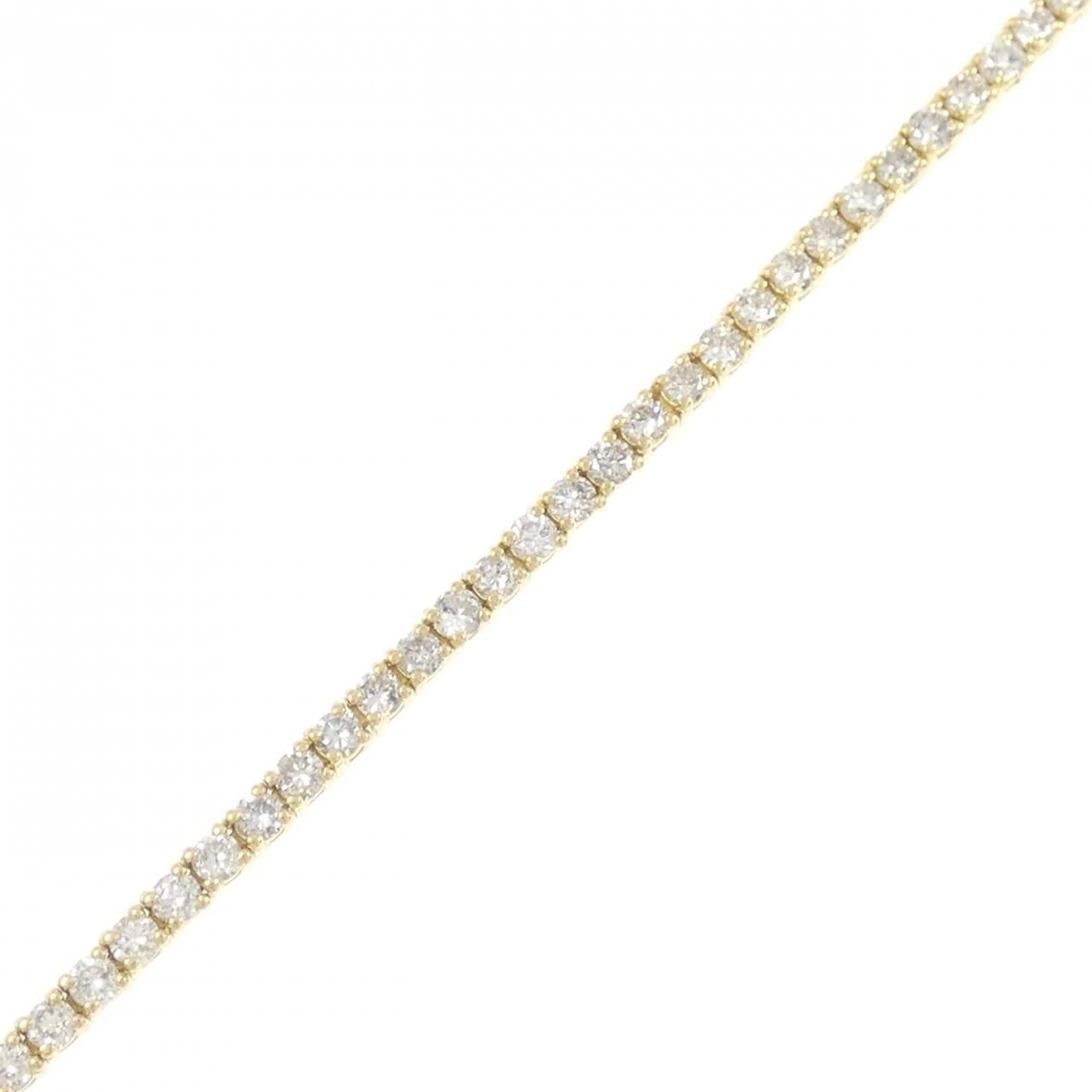 K18YG ダイヤモンド ブレスレット 2.00CT