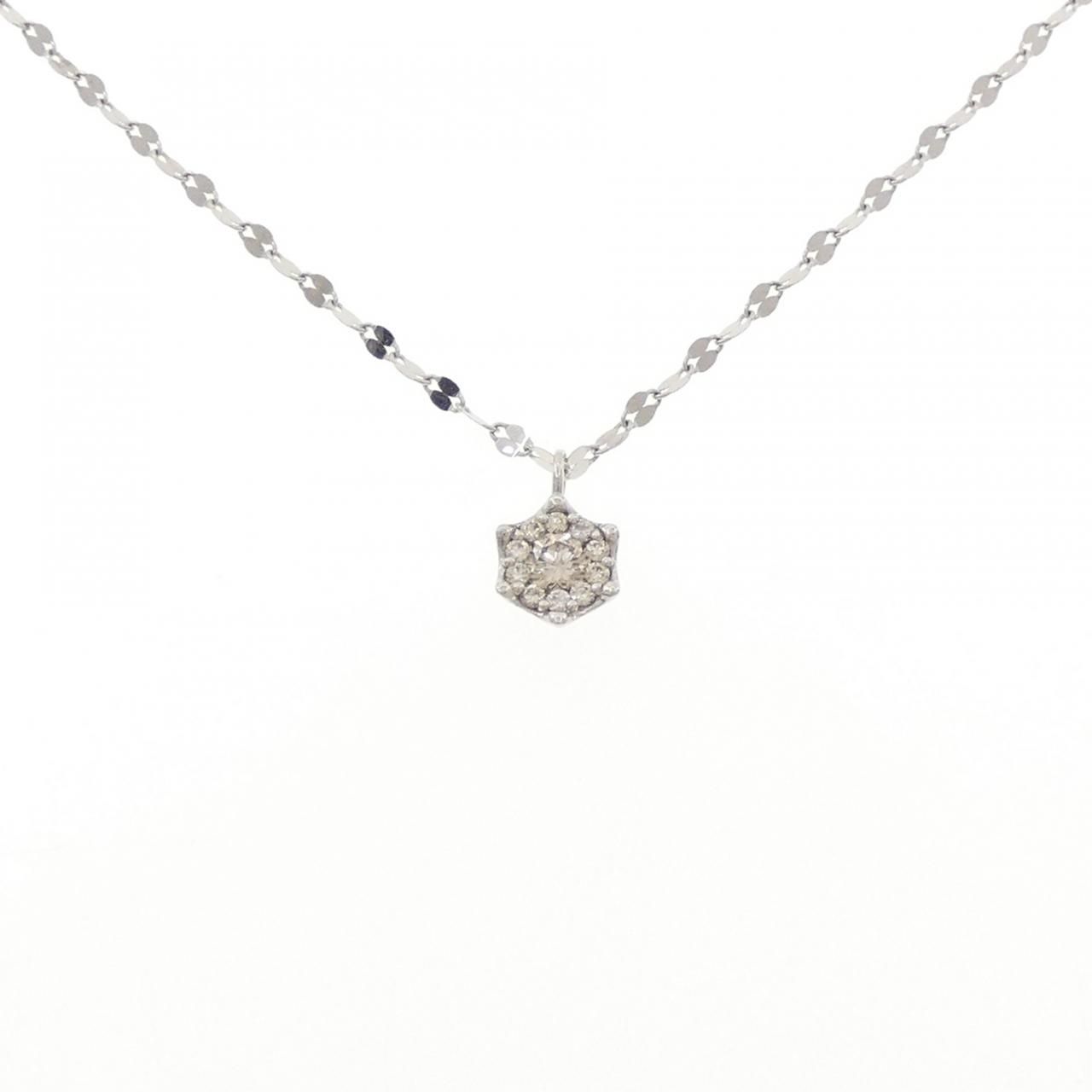 PT900/PT850 ダイヤモンド ネックレス 0.31CT