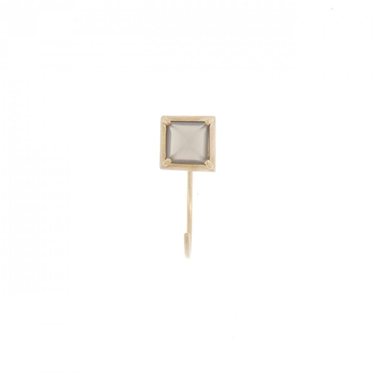 トーカティブ ムーンストーン ピアス 0.56CT 片耳