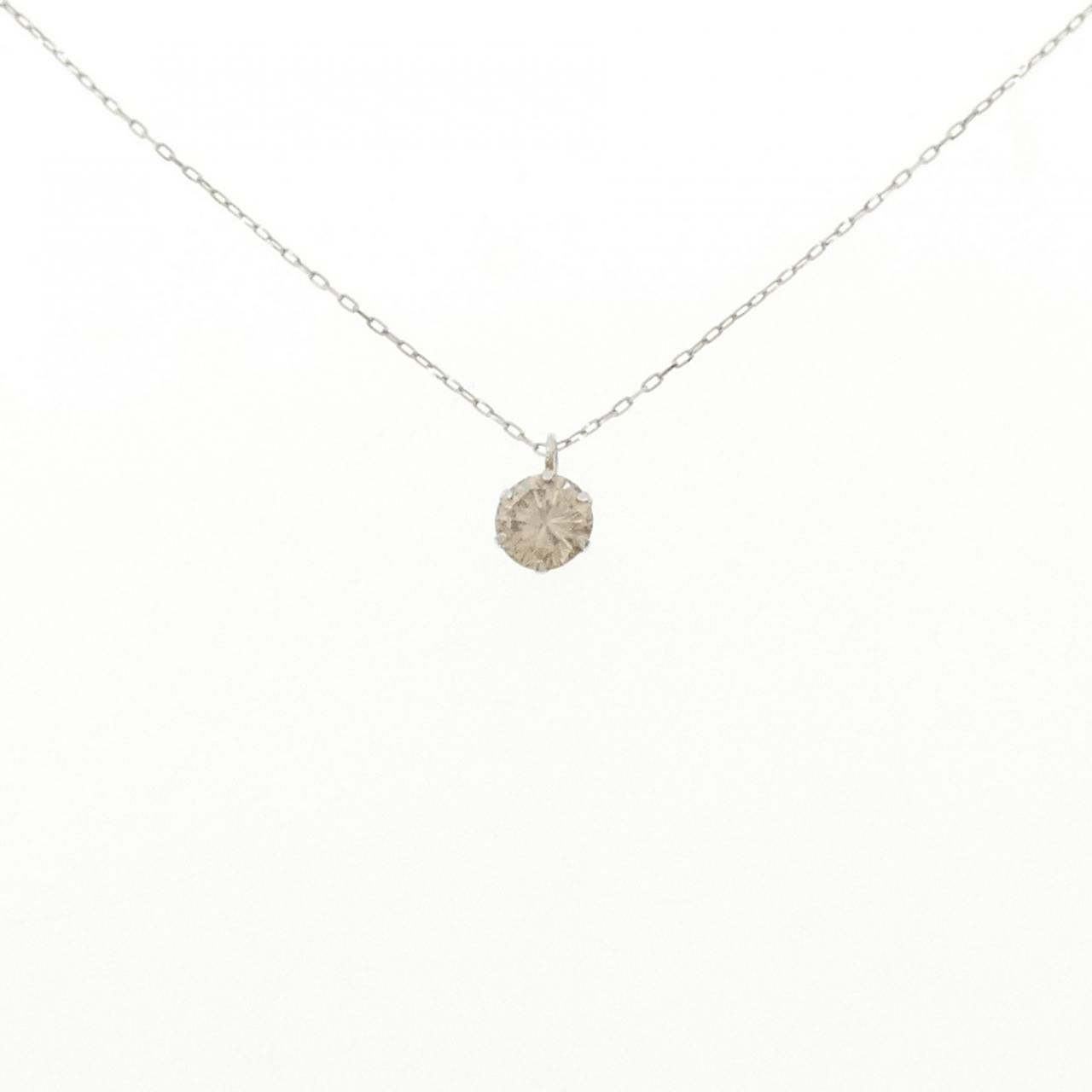 PT900 ソリティア ダイヤモンド ネックレス 0.30CT 21,726円