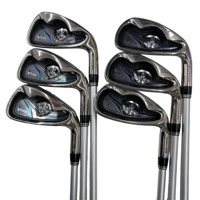 【中古】 ブリヂストン TOURSTAGE ViQ(2010) 6S アイアンセット IR VT-50i (フレックスR) メンズ 男性用 右利き 右用 Cランク ゴルフクラブ