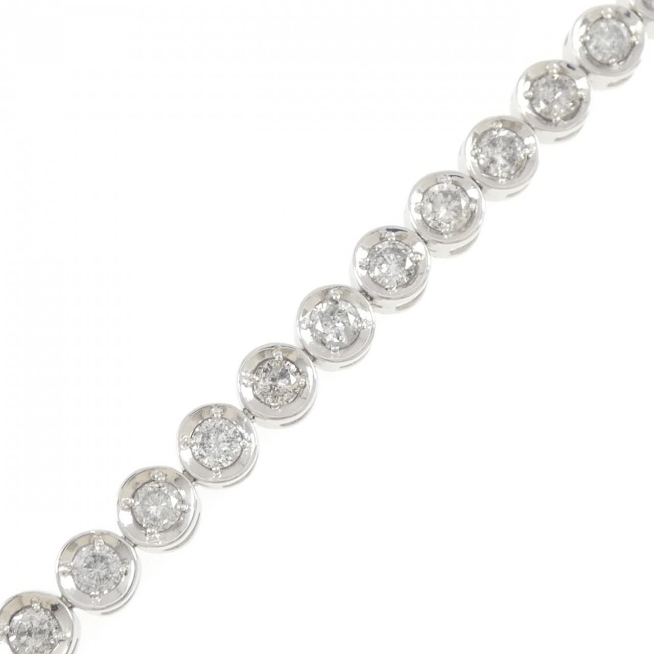 PT900 ダイヤモンド ブレスレット 5.00CT