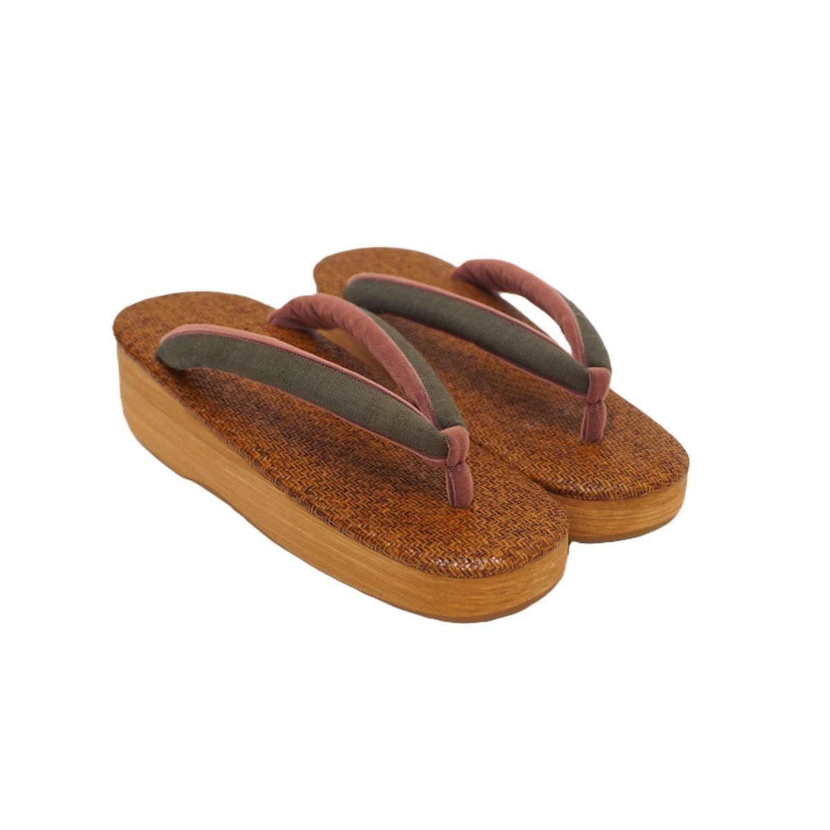 【未使用品】女草履　Ｌサイズ【カレンブロッソ】