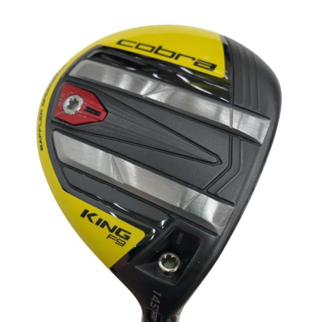 【中古】 コブラ KING F9 SPEEDBACK 3-4W(イエロー) フェアウェイウッド FW Speeder EVOLUTION for Cobra(FW) (フレックスSR) メンズ 男性用 右利き 右用 Cランク ゴルフクラブ