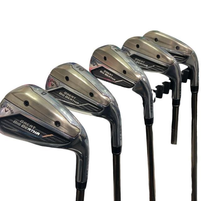 【中古】 キャロウェイ GREAT BIG BERTHA(2023) 5S アイアンセット IR Speeder NX for GBB(アイアン) (フレックスR) メンズ 男性用 右利き 右用 Cランク ゴルフクラブ