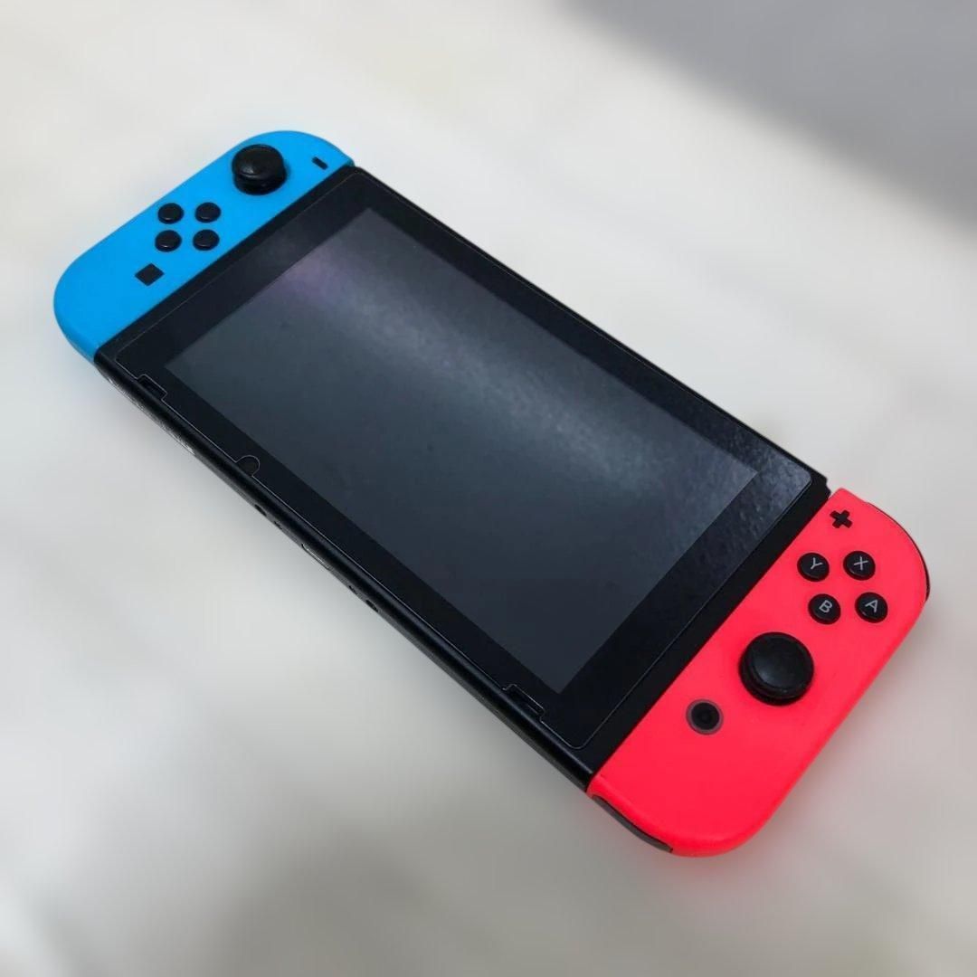 Nintendo Switch HAC-001 初期型 2017年モデル ネオンブルー ネオン