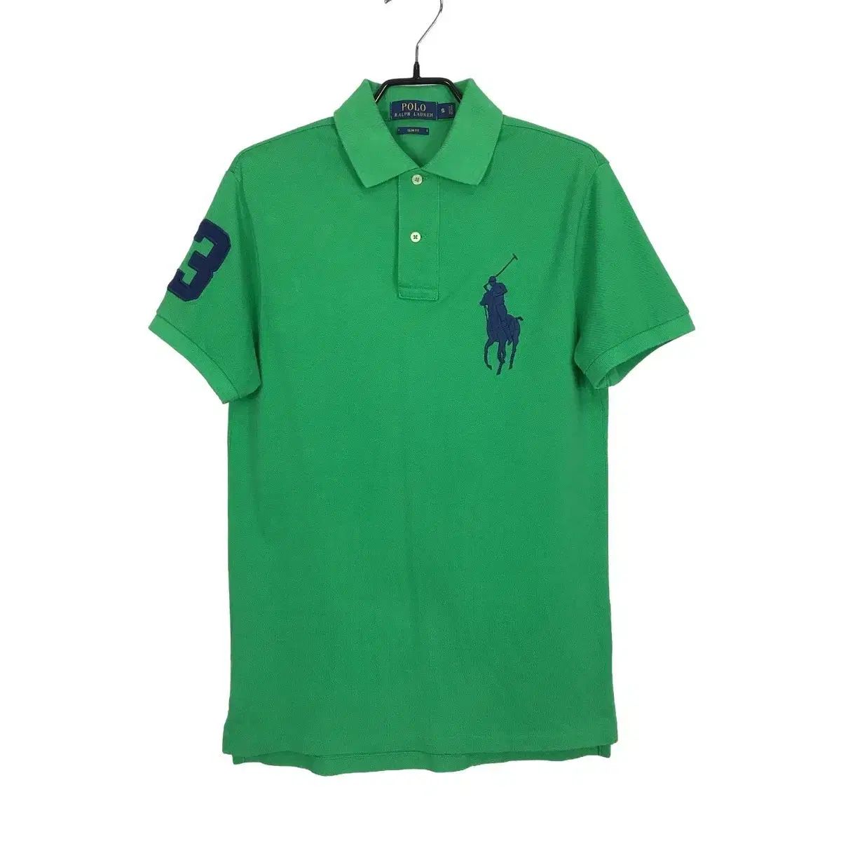 ポロ ラルフローレン ビックポニー スリムフィット 半袖 カラーTシャツ S