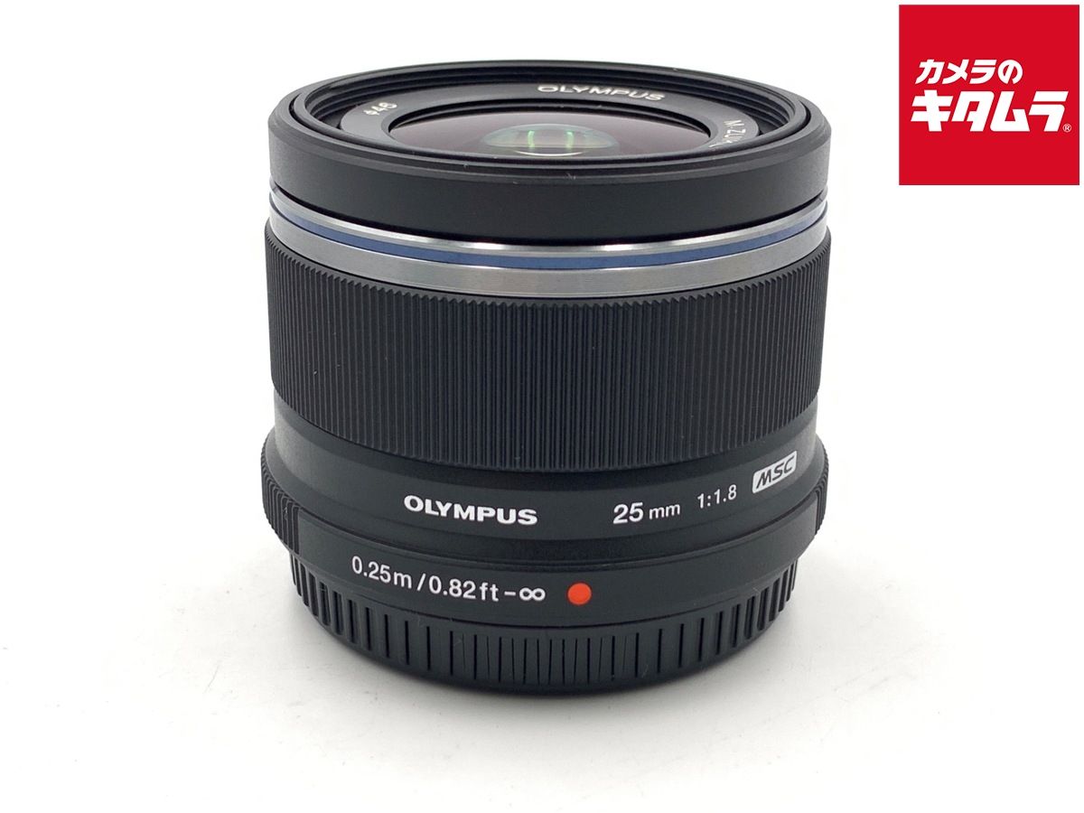 【中古】 【美品】 オリンパス M.ZUIKO DIGITAL 25mm F1.8 ブラック