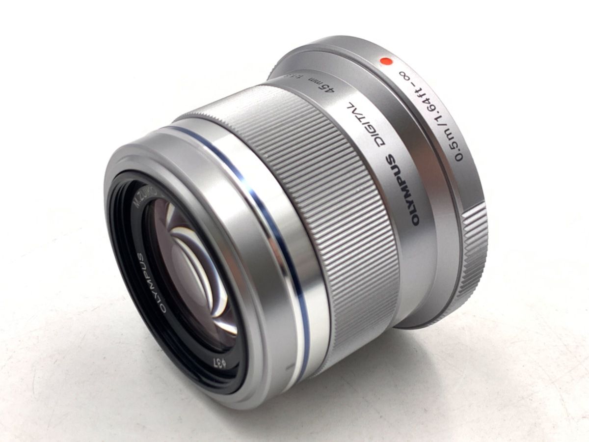 中古】 【良品】 オリンパス M.ZUIKO DIGITAL 45mm F1.8 シルバー 中古】 【良品】 オリンパス M.ZUIKO DIGITAL 45mm F1.8 シルバー