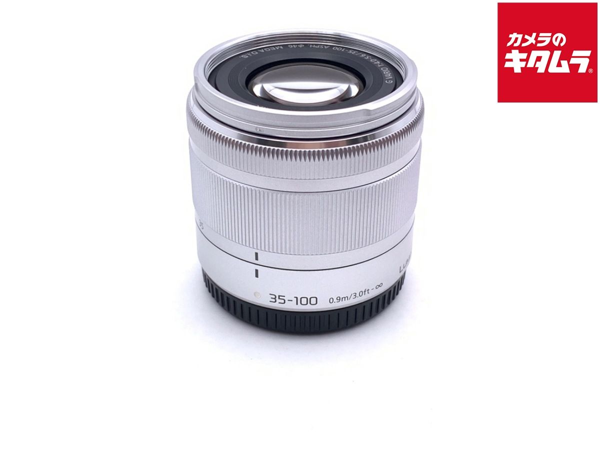 【中古】 【良品】 パナソニック LUMIX G VARIO 35-100mm F4.0-5.6 ASPH. MEGA O.I.S. [H-FS35100] シルバー