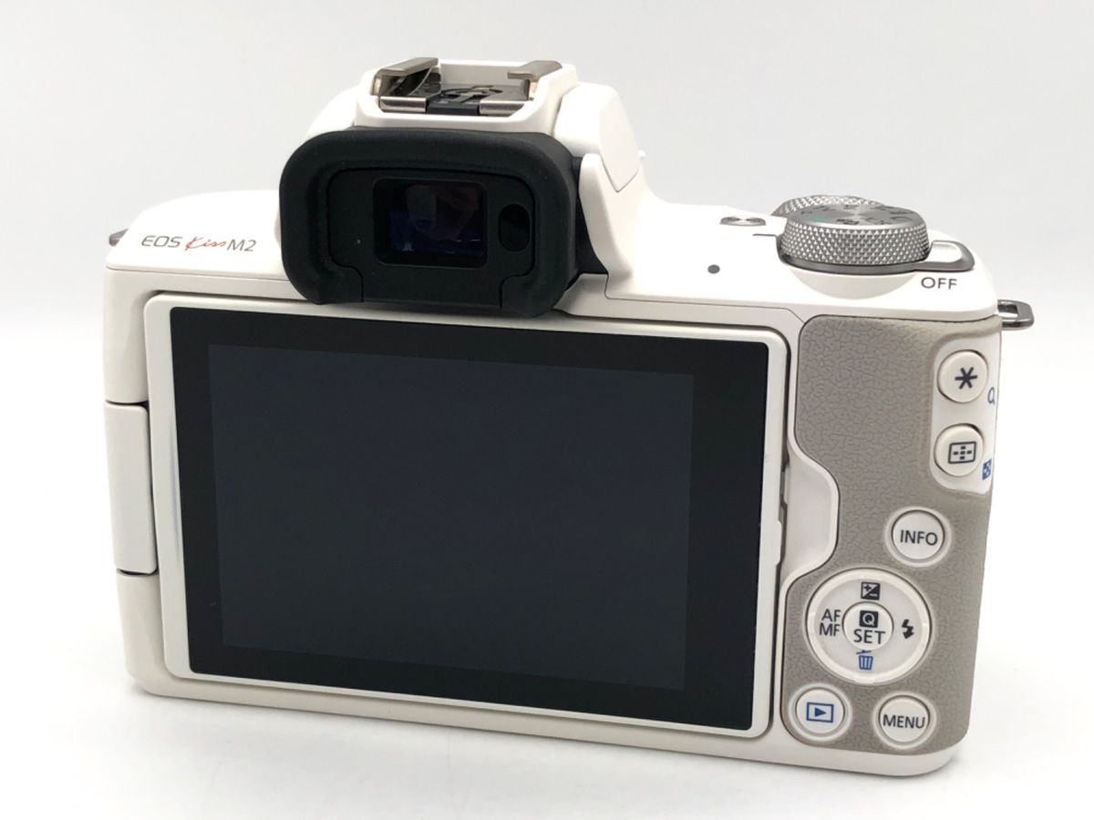 中古】 【良品】 キヤノン EOS Kiss M2 ボディ ホワイト - メルカリ