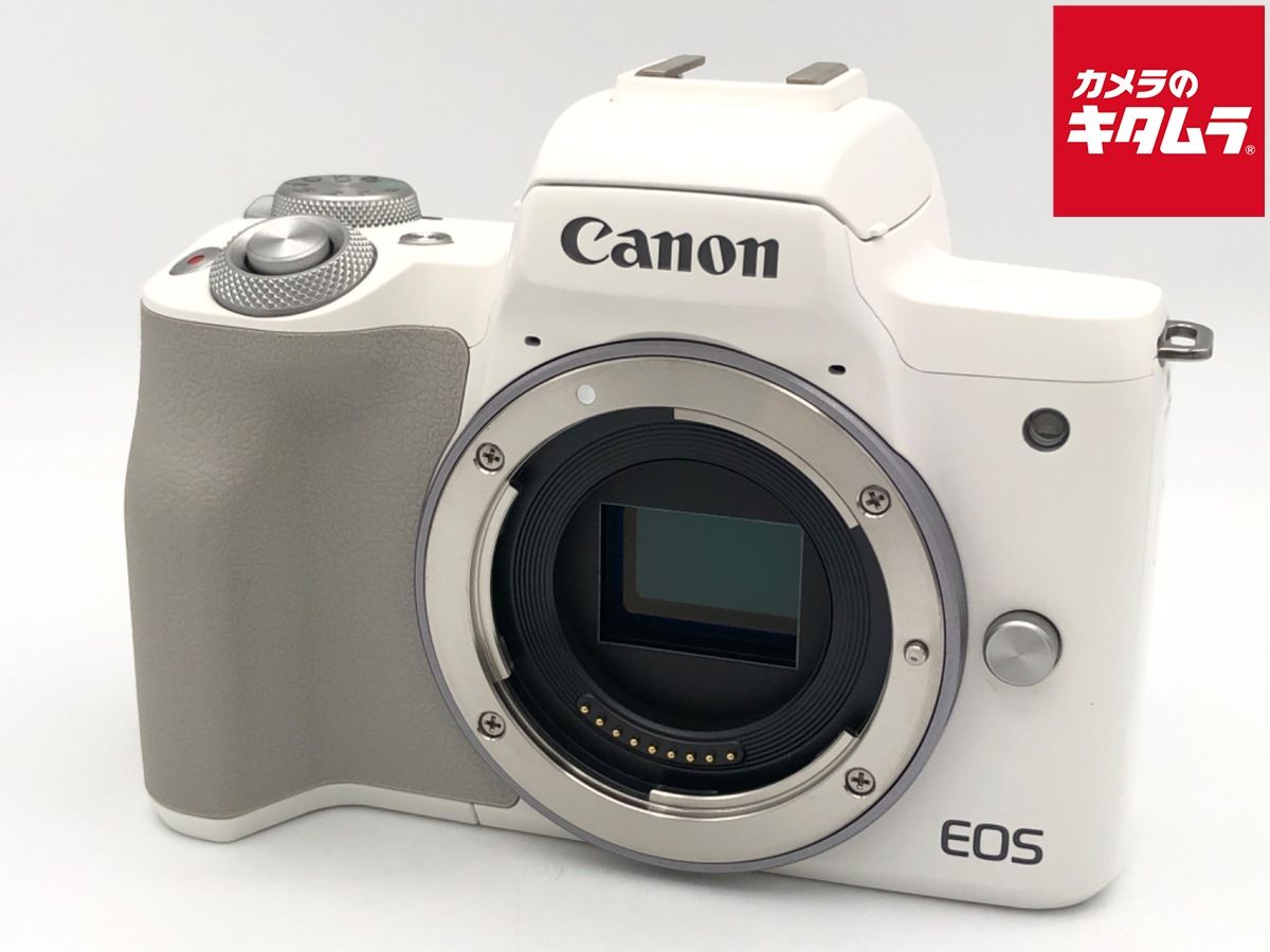 【中古】 【良品】 キヤノン EOS Kiss M2 ボディ ホワイト