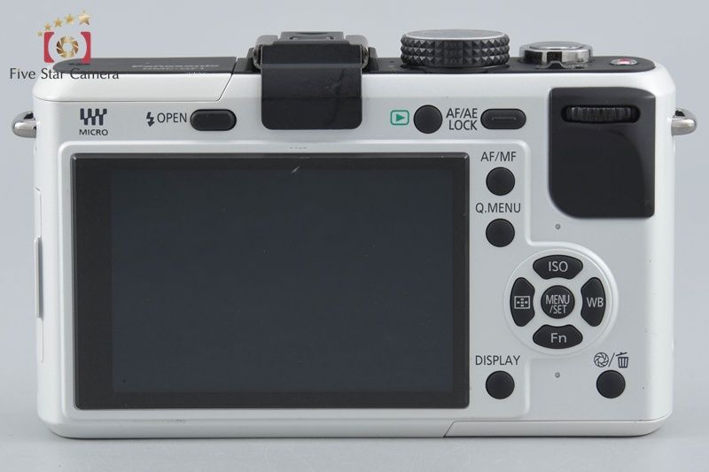 中古】Panasonic パナソニック LUMIX DMC-GF1 シェルホワイト ミラー
