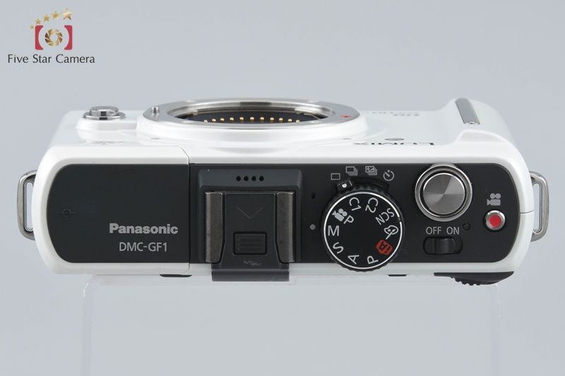 中古】Panasonic パナソニック LUMIX DMC-GF1 シェルホワイト ミラー