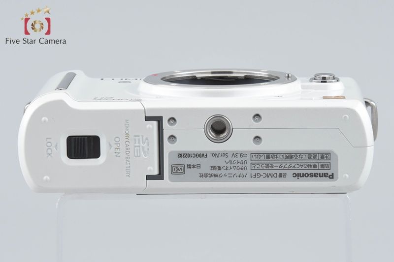 中古】Panasonic パナソニック LUMIX DMC-GF1 シェルホワイト ミラー