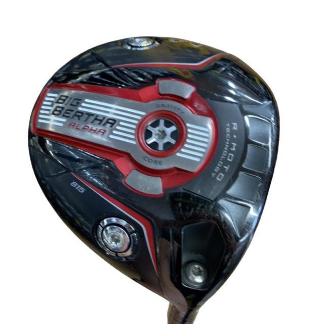 【中古】 キャロウェイ BIG BERTHA ALPHA 815 9° ドライバー DR BIG BERTHA ALPHA 815(ドライバー) (フレックスSR) メンズ 男性用 右利き 右用 Cランク ゴルフクラブ